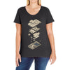 gameboy breakdown Ladies Curvy T-Shirt