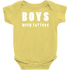 boys with tattoos Baby Onesie