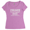 folsom state prison Women's Triblend Scoop T-shirt