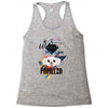 who loves papillon Racerback Tank