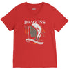 dragons are a girl's best frien V-Neck Tee