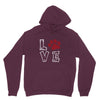 love paw rhinestud Hoodie