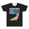 frenchies and yoga All Over Men's T-shirt