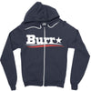 burr Zipper Hoodie