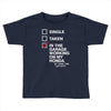 in the garage working on my honda Toddler T-shirt
