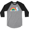 tasty rainbow 3/4 Sleeve Shirt