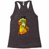 frog funny cocktail Racerback Tank