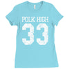 polk high Ladies Fitted T-Shirt