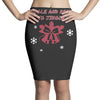 happy holidays Pencil Skirts