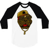 dog hip hop style 3/4 Sleeve Shirt