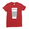 coffee (2) Ladies Fitted T-Shirt