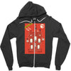light on Zipper Hoodie