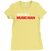 ernie ball musicman new Ladies Fitted T-Shirt