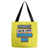mommy, you're fired grandma's Tote Bags