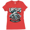polar bear hunting Ladies Fitted T-Shirt