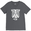 beer belly xray skeleton funny V-Neck Tee