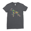 zentangle Ladies Fitted T-Shirt