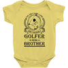 Golfer Brother Baby Onesie