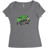 batmowbile Women's Triblend Scoop T-shirt
