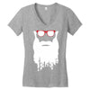 yre beard fast n' loud Women's V-Neck T-Shirt
