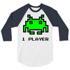 arcade player one 3/4 Sleeve Shirt
