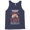 camping lady Tank Top