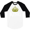 king 3/4 Sleeve Shirt