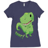 rawr (2) Ladies Fitted T-Shirt