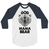god mama bear 3/4 Sleeve Shirt