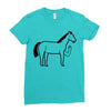 hai Ladies Fitted T-Shirt