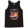 fight for the things you love pizza donuts Tank Top