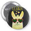 mama llama Pin-back button