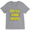 Catch Some Waves V-Neck Tee