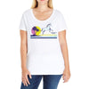 unicorn beach Ladies Curvy T-Shirt
