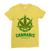 cannabis for medical use only Ladies Fitted T-Shirt