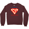 bob is super dad Crewneck Sweatshirt