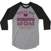 world's most awesome mom 3/4 Sleeve Shirt