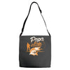 papa the fish whisperer Adjustable Strap Totes