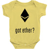 got ether ? Baby Onesie