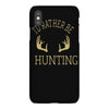 i'd rather be hunting deer antlers ammo hunt gear merica cool iPhoneX Case