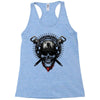terror noise division Racerback Tank