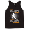 the best grandpas go running Tank Top