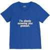 silently correcting your grammar V-Neck Tee