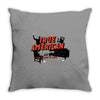 true american Throw Pillow