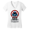 merry x mas you filthy animal 2 Women's V-Neck T-Shirt