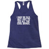 i may be old but ... see all the cooll bands Racerback Tank