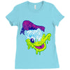 ronald yuck Ladies Fitted T-Shirt