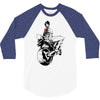 biker girl 3/4 Sleeve Shirt