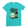 life wide Ladies Fitted T-Shirt