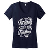 i love gardeing Women's V-Neck T-Shirt